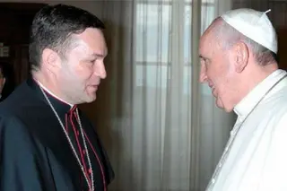 Raul Berzosa y el Papa