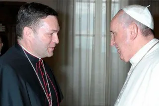 Raul Berzosa y el Papa