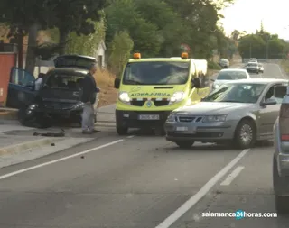 Accidente carretera Aldealengua