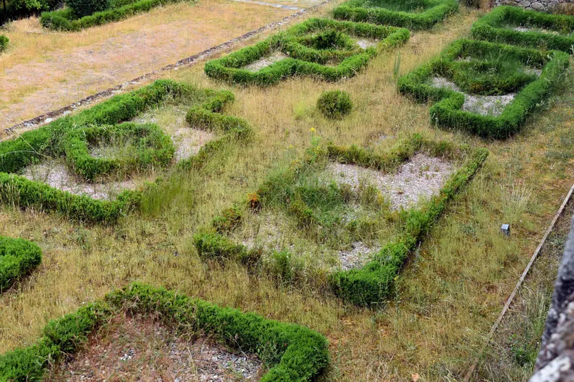 La Huerta de los Bojes, de El Bosque de Béjar, invadida de maleza, con setos sin podar y otros ya medio perdidos.