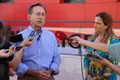 Gonzalo Robles en un acto de campaña en Salamanca