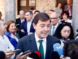 Mañueco en La Alberca | Susana Martín / ICAL