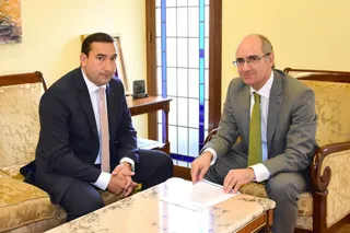 Eloy Ruiz y Javier Iglesias