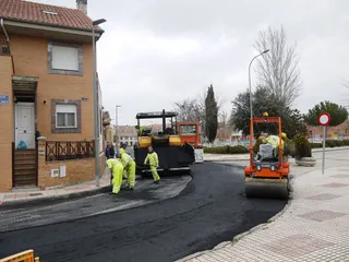 Asfaltado de calles en Carbajosa (2)