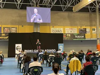Pedro García Aguado en Guijuelo