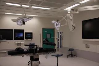 Uno de los nuevos quirófanos del Hospital de Salamanca