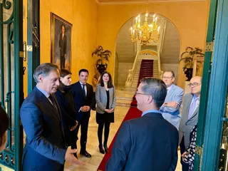 GALERÍA El embajador chino, Yao Jing visita Salamanca durante su ruta por España, 23 de noviembre de 2023. FOTOS S24H (2)