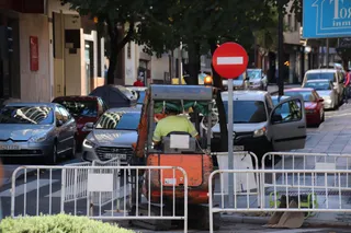 Obras en la Avda. de Portugal