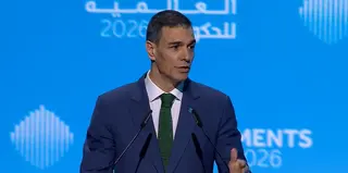 Pedro Sánchez en la Cumbre de Dubai