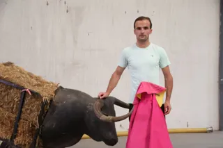 Una tarde de entrenamiento con Damián Castaño previo a la feria de Salamanca | Andrea Mateos