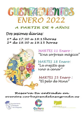 Carbajosa Cartel Cuentacuentos Enero 2022