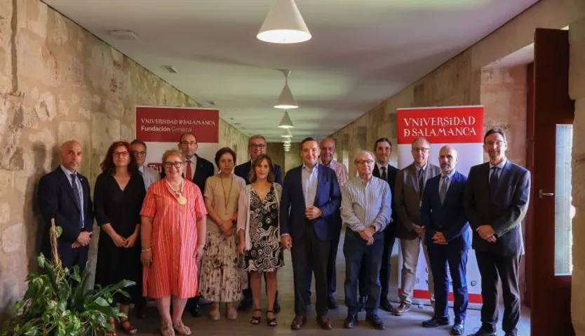 Primera reunión del Patronato de la Fundación General de la Universidad de Salamanca con el nuevo equipo rectoral