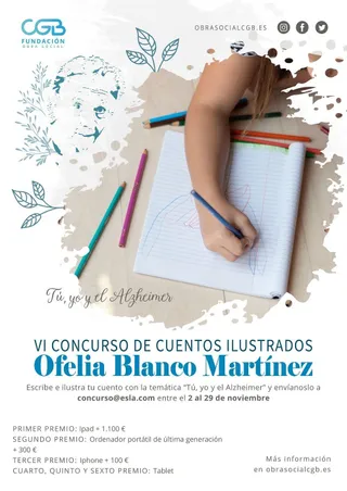 Cartel del Concurso de Relatos Ofelia Blanco