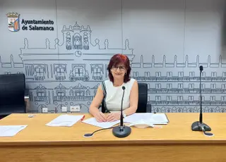 Carmen Díez, concejala del Grupo Mixto del Ayuntamiento de Salamanca