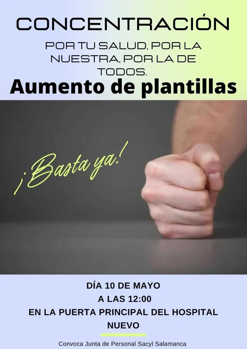 Cartel concentración