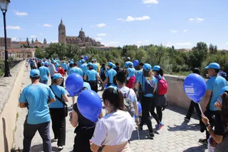 Marcha participativa de Ariadna, Autismo de Salamanca.