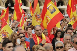 Concentracion por la unidad de España