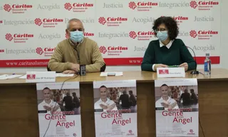 Presentación de la campaña en Cáritas Salamanca
