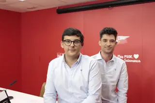 Sergio Maqueda y Kevin Pérez, Juventudes Socialistas | PSOE Salamanca 