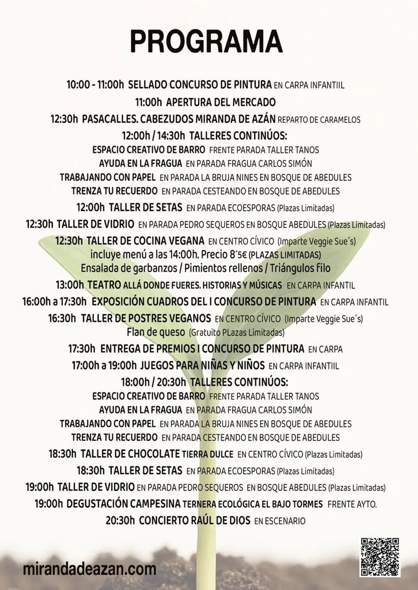 Programa Mercado Campesino 2025 Miranda de Azán