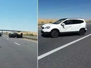 Dos heridos en otro accidente de tráfico en Ventosa del Río Almar