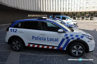 Santa Marta nuevos vehículos Policía Local. Foto de archivo