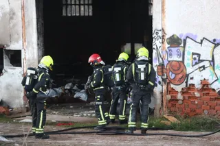 Intervención de los Bomberos