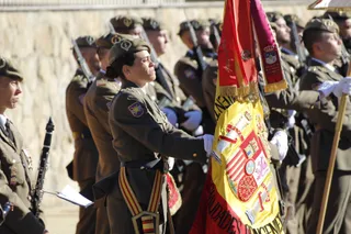 Villamayor jura de bandera | Belén Hurtado