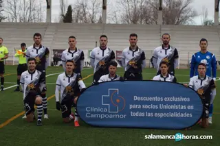 Once inicial de Unionistas ante el Guijuelo.
