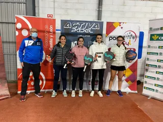 Imagen de la entrega de trofeos.