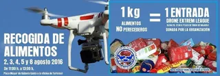 Las entradas para el espectáculo de drones de las fiestas, disponibles a partir del martes