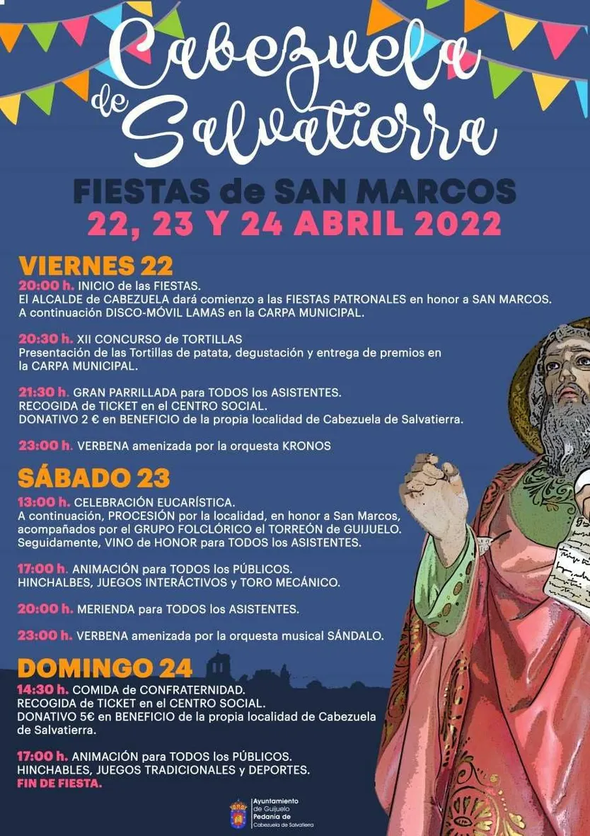 Cartel Fiestas Cabezuela