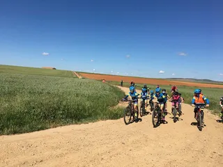 Imagen de una marcha cicloturista en nuestra provincia.
