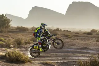 Lorenzo Santolina, durante la prueba.