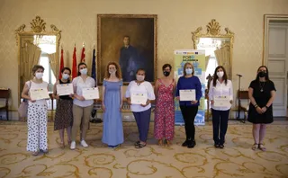 Diecisiete mujeres reciben su diploma tras finalizar el itinerario formativo 'Sobrecarga en las tareas del cuidador: prevención del estrés'.