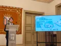 César Gómez-Barthe, concejal de concejal de Promoción Económica, Comercio y Mercados en la presentación de la IV Semana del Comercio 