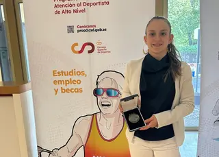 Reconocimiento del CSD a la haltera Marta García Rincón