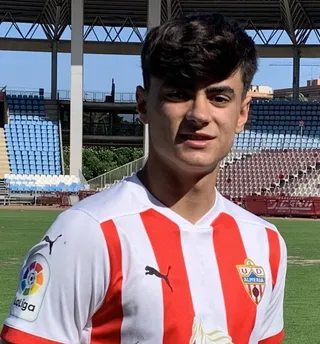 Jorge de Vicente, jugador del Almería en División de Honor.