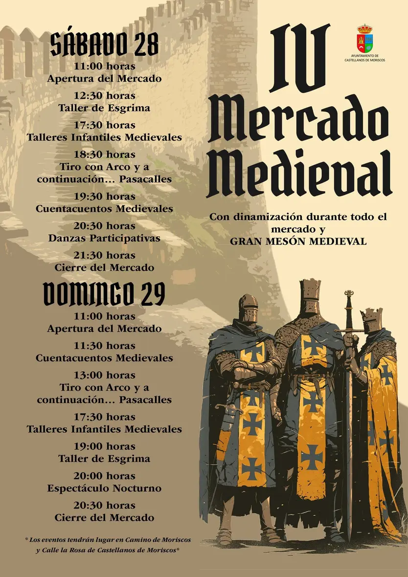 Castellanos de Moriscos, mercado medieval