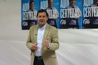 Alfonso Fernández Mañueco durante su visita a Santa Marta | Mateo G.J.