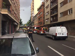 Explosión de gas en la calle Mallorca