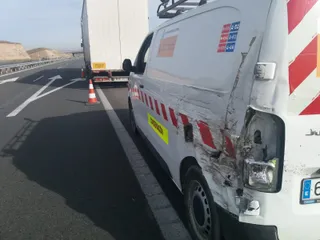 A 66 mantenimiento accidente