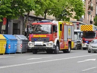 Bomberos de Salamanca y Policía Local. Archivo. S24H.