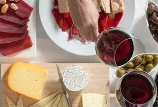 Queso y vinos