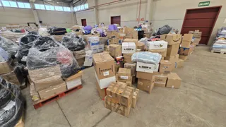 Productos recopilados en el Recinto Ferial para los afectados por la DANA Recinto Ferial (12)