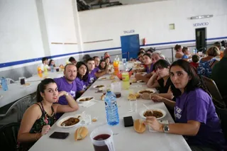 Caldereta popular en Villares de la Reina