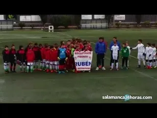 El fútbol base da ánimos a Rubén