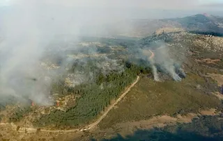Incendio La Garganta