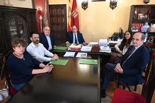 Reunion entre el Ayuntamiento de Ciudad Rodrigo y la UNED | AYTO CIUDAD RODRIGO