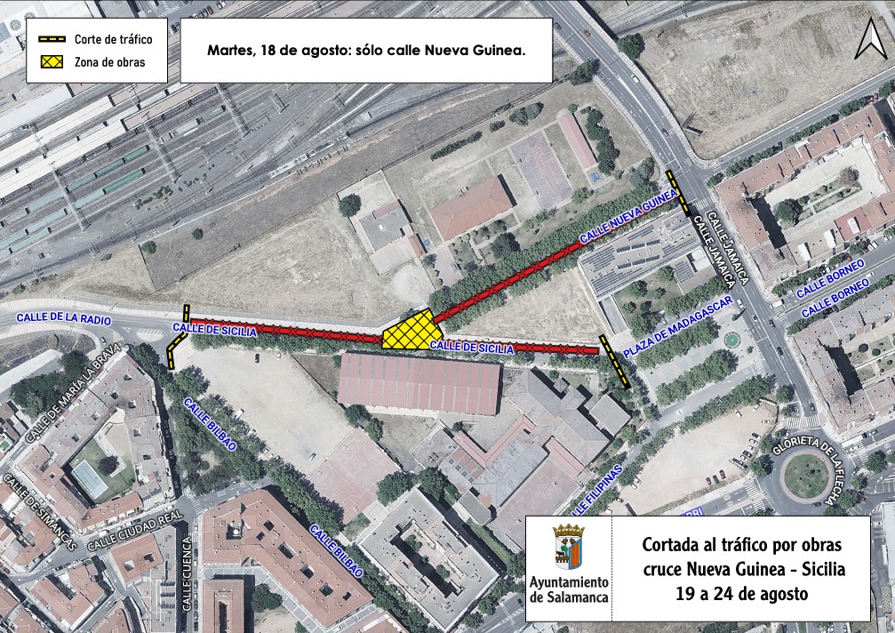 Obras En La Calle Nueva Guinea